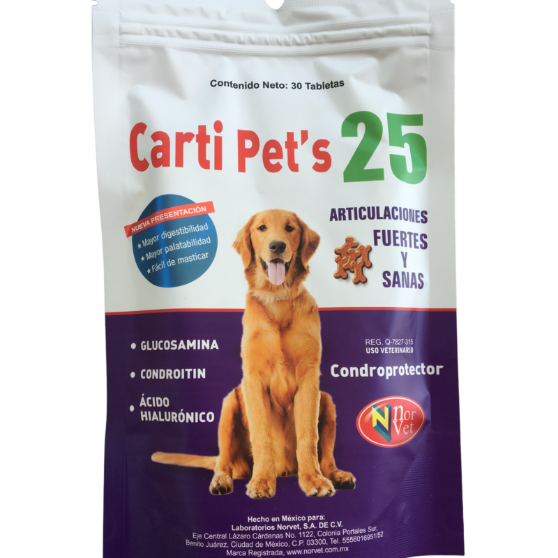 Carti Pets 25 30 tabletas Norvet