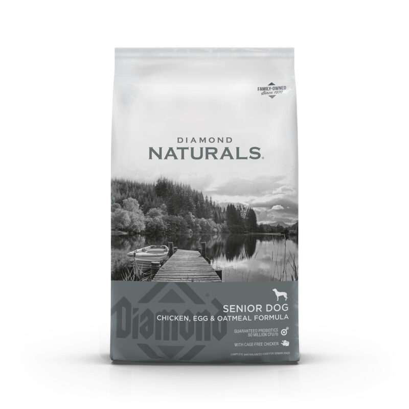 Alimento Diamond Naturals Senior para perros mayores a 8 años